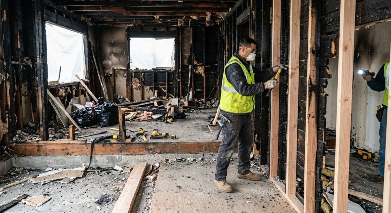Fire Damage Reconstruction in Marin County, CA