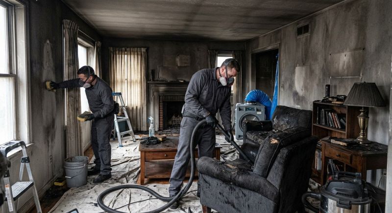 House Fire Recovery in Scottsdale, AZ
