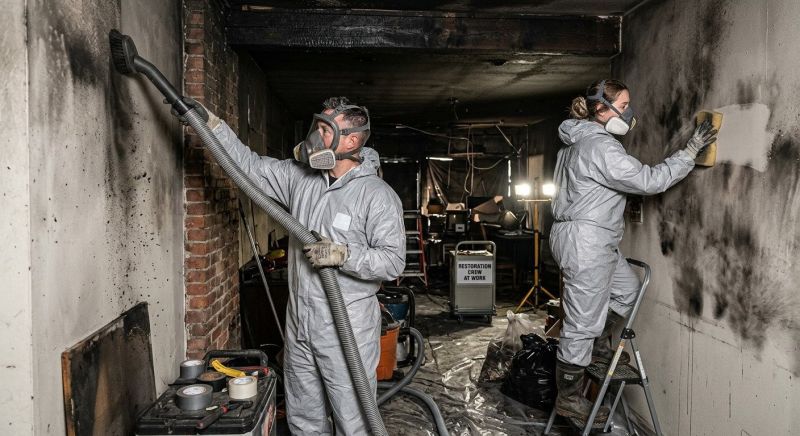 Soot Damage Repair in Sonoma County, CA