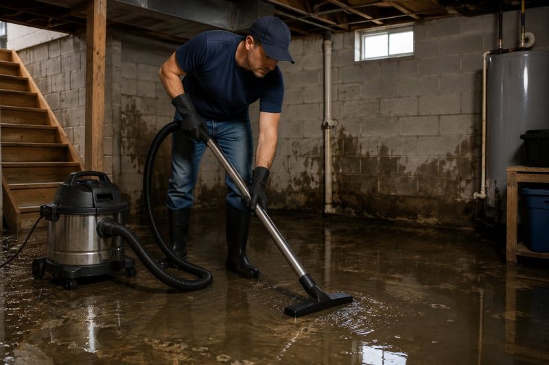 Basement Water Mitigation in Scottsdale, AZ