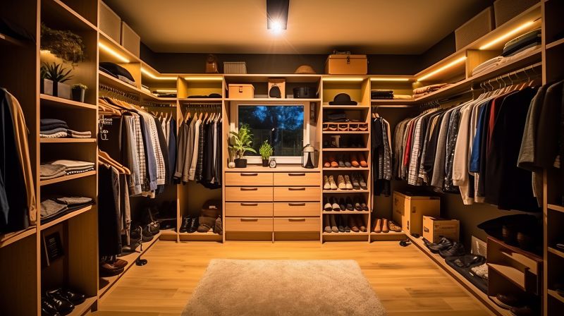 Closet Enlargement in Conroe, TX