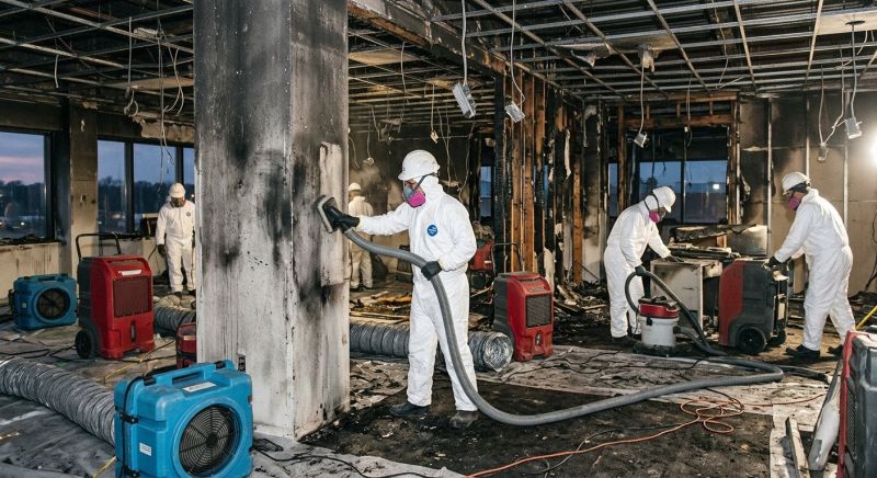 Commercial Fire Damage Repair in Napa, CA