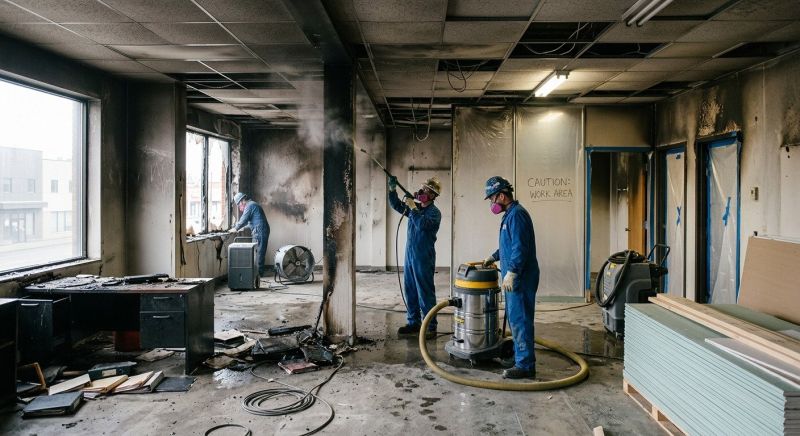 Commercial Fire Mitigation in Austin, TX