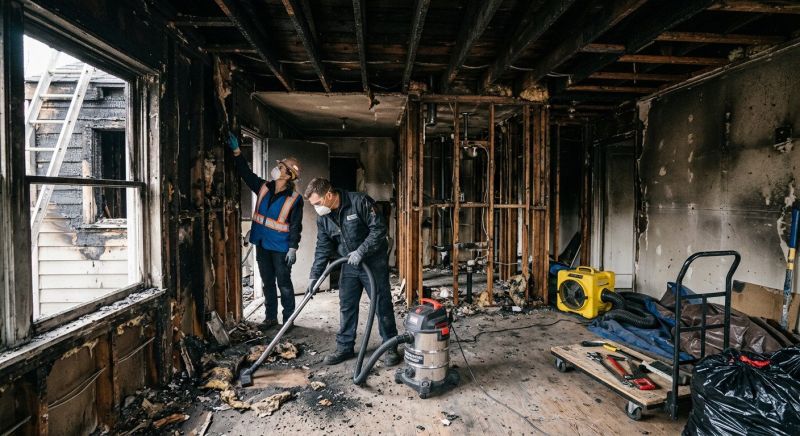 Commercial Fire Restoration in Napa, CA