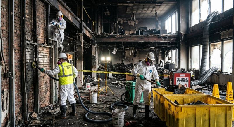 Commercial Fire Restoration in Marin County, CA