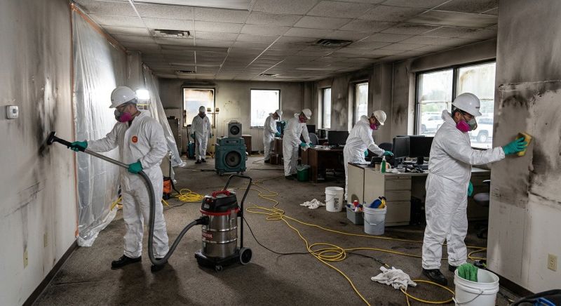 Commercial Fire Restoration in Marin County, CA