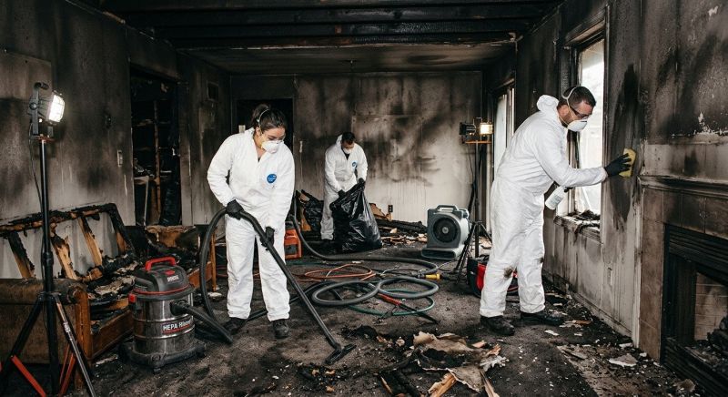 Fire Damage Cleaning in Gilbert, AZ