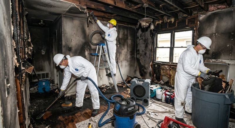 Fire Damage Cleanup in Austin, TX