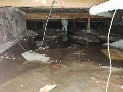 Flood Damage Restoration in Gilbert, AZ