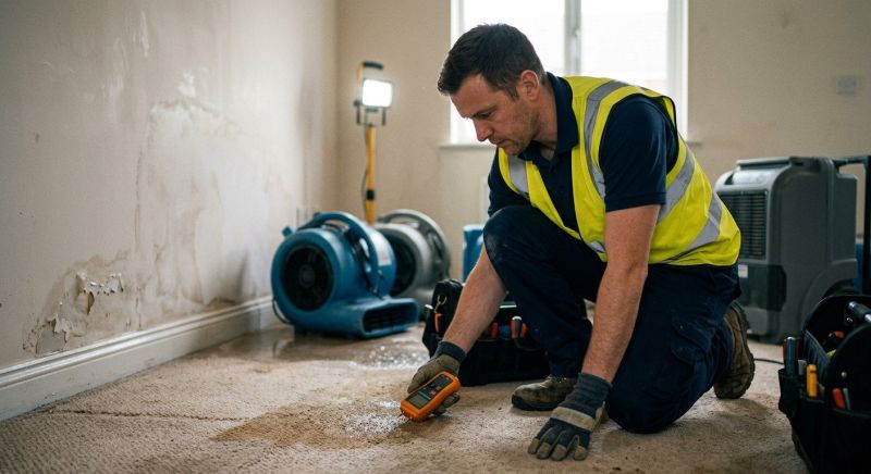 Flood Damage Restoration in Scottsdale, AZ