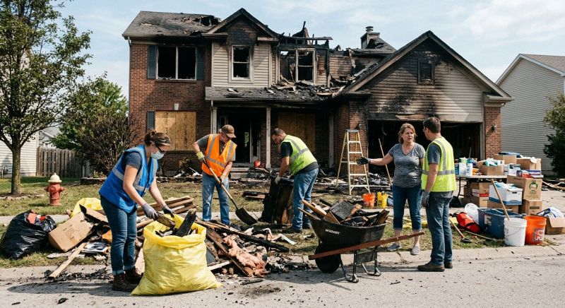 House Fire Recovery in Gilbert, AZ