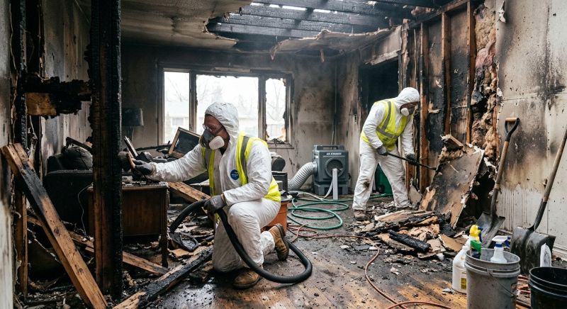 House Fire Recovery in Marin County, CA