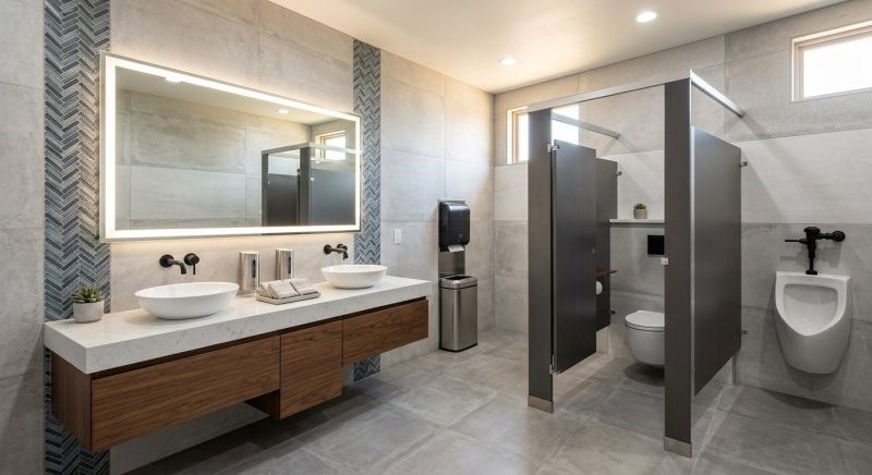 Industrial Bathroom Renovation in Summerville, SC
