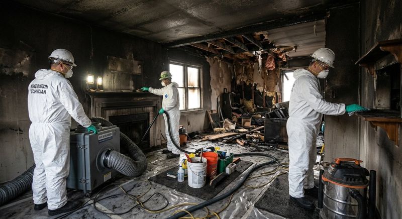 Residential Fire Restoration in Santa Rosa, CA