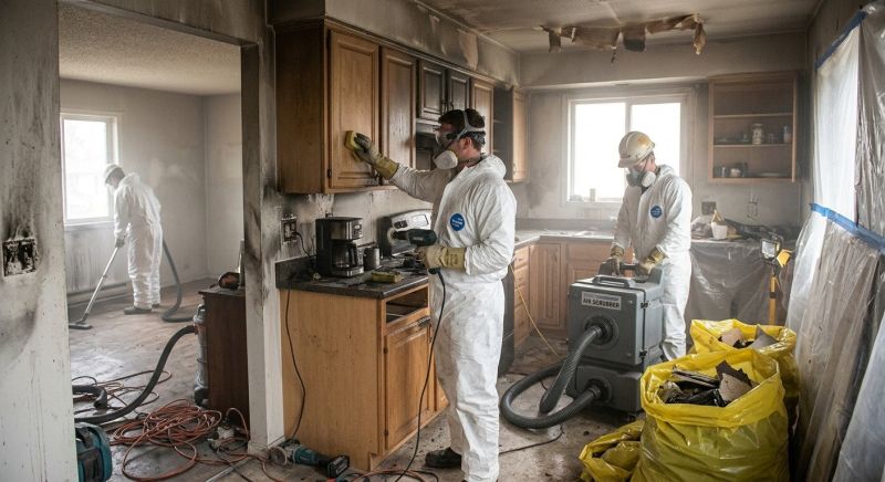 Residential Fire Restoration in Chandler, AZ