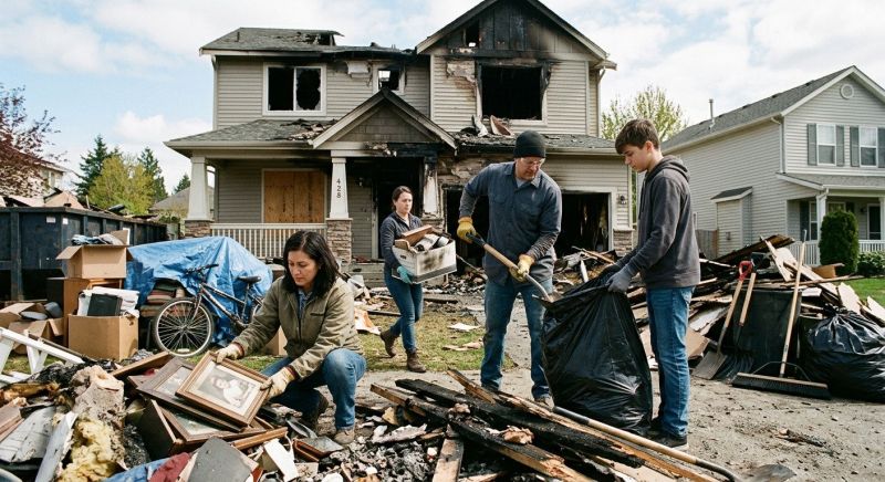Residential Fire Restoration in Chandler, AZ