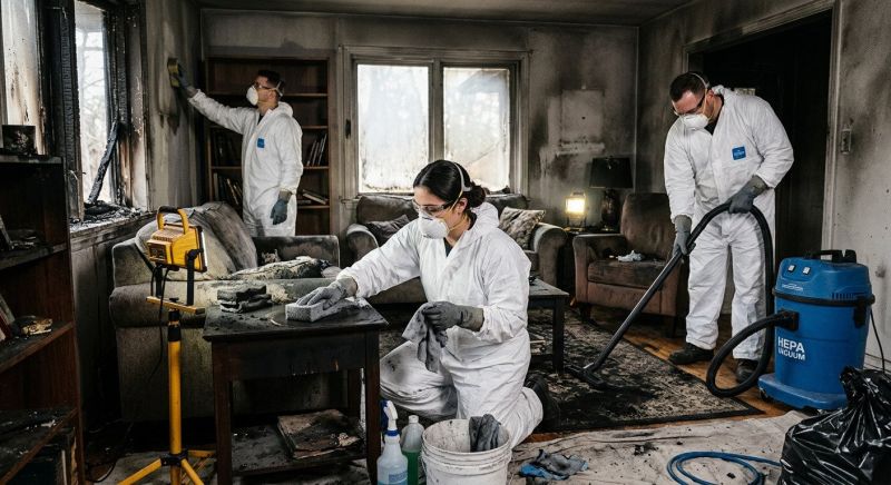 Soot Cleaning in Austin, TX
