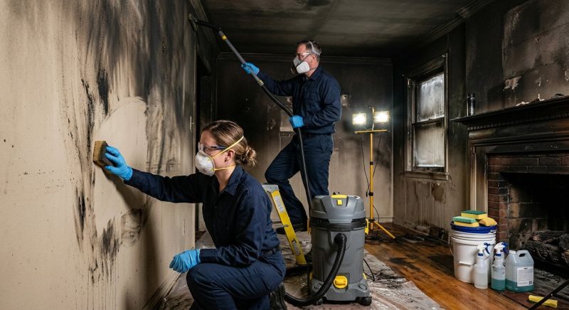 Soot Cleaning in Santa Rosa, CA