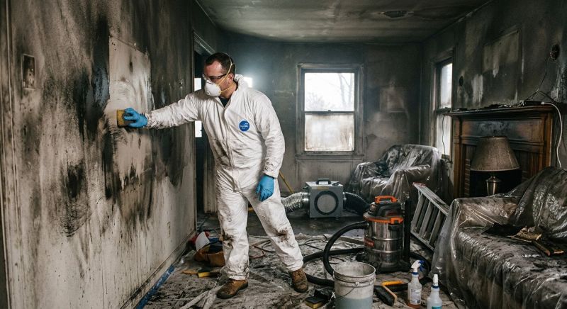 Soot Damage Restoration in Marin County, CA