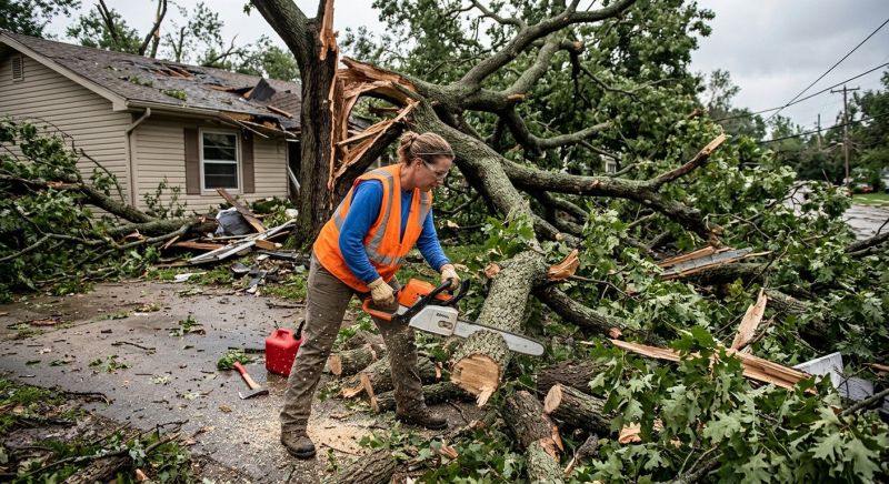 Storm Damage Cleanup in Phoenix, AZ