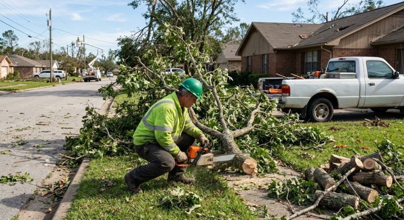 Storm Damage Cleanup in Scottsdale, AZ